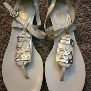 Coach dress sandals